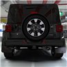 RallyArmor | Black UR Mud Flap Red Logo - Wrangler JL / 4xe 2018-2025