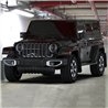 RallyArmor | Black UR Mud Flap White Logo - Wrangler JL / 4xe 2018-2025