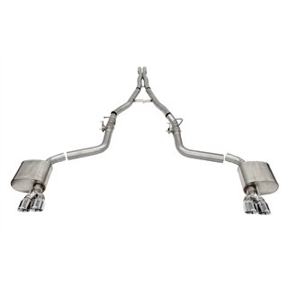 Corsa | Xtreme Valved Cat-Back Exhaust System - Challenger 6.2L / 6.4L 2015-2023