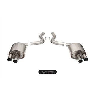 Corsa | Xtreme Axle-Back Exhaust System - Mustang Shelby GT350 / Shelby GT350R 5.2L 2015-2020