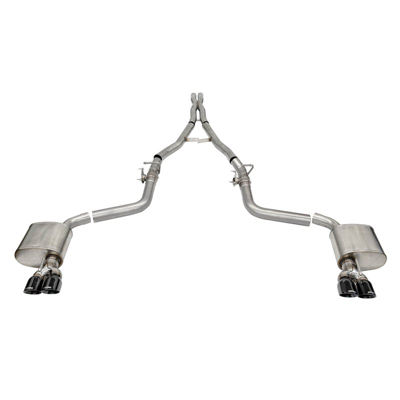 Corsa | Xtreme Valved Cat-Back Exhaust System - Challenger / Charger 6.2L / 6.4L 2015-2023