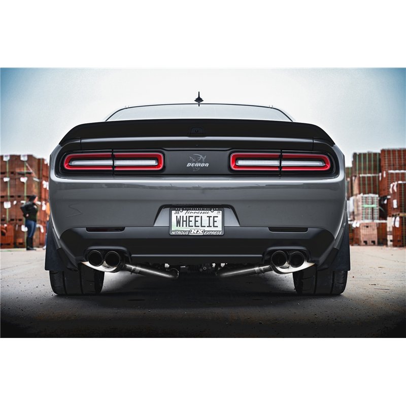 Corsa | Xtreme Valved Cat-Back Exhaust System - Challenger / Charger 6.2L / 6.4L 2015-2023