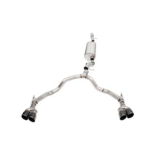 Corsa | Sport Cat-Back Exhaust System - Tahoe / Yukon 5.3L / 6.2L 2021-2023