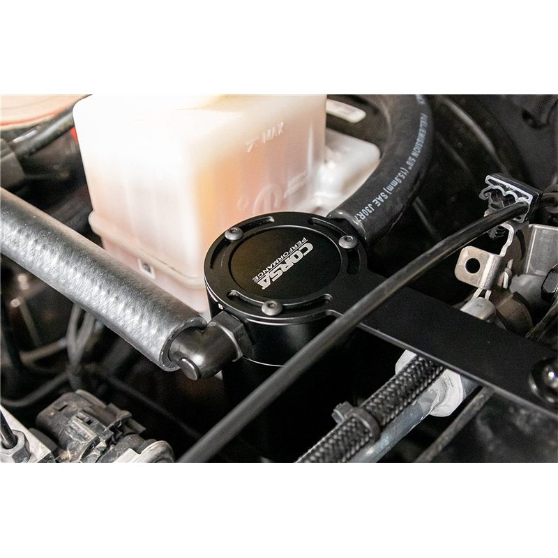 Corsa | Engine Oil Catch Can - Gladiator / Wrangler (JL) 3.6L 2018-2023