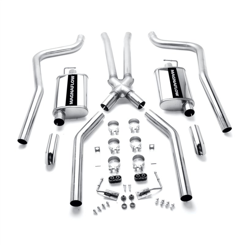 Magnaflow | Street Series Stainless Crossmember-Back System - Challenger / Barracuda 1970-1972