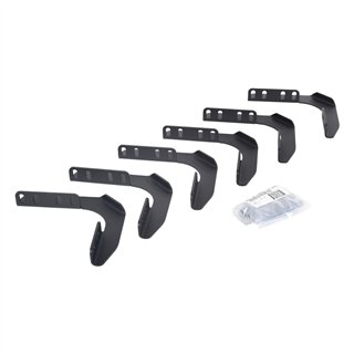 Go Rhino | RB10/RB20 Running Boards - MOUNTING BRACKETS ONLY - F-250 2000-2016
