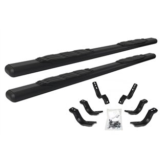 Go Rhino | 5in 1000 Series Side Steps w/ Mounting Brackets Kit - Chevrolet / GMC 2007-2013