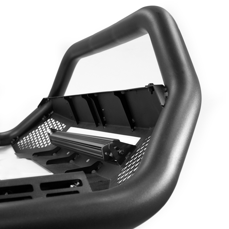 Go Rhino | RC4 LR Bull Bar w/ Mounting Brackets, Single Row 20in Light Bar Kit - Silverado 1500 / Limited 2019-2022
