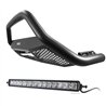 Go Rhino | RC4 LR Bull Bar w/ Mounting Brackets, Single Row 20in Light Bar Kit - Silverado 1500 / Limited 2019-2022