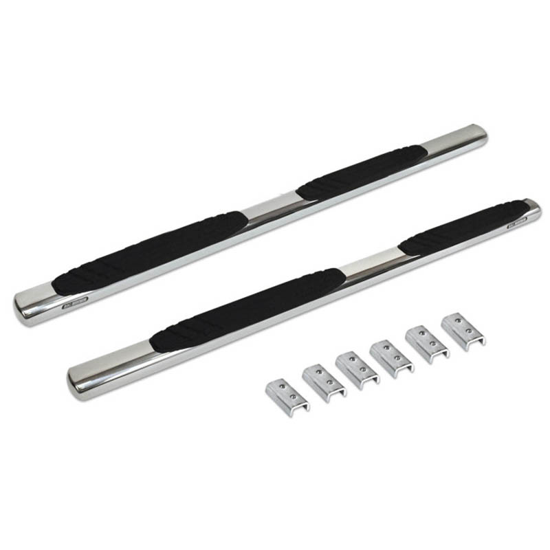 Go Rhino | 4in OE Xtreme Side Steps w/ Mounting Brackets Kit - Silverado / Sierra 2500 HD / 3500 HD 6.6L 2015-2019