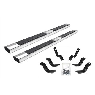 Go Rhino | 6in OE Xtreme II Side Steps w/ Mounting Brackets Kit - Gladiator 3.0L / 3.6L 2020-2025