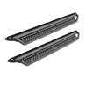 Go Rhino | Dominator Xtreme D1 Side Steps w/ Brackets Kit - Textured Black - Tundra 2007-2021