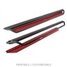 Go Rhino | Dominator Xtreme D1 Side Steps w/ Brackets Kit - Textured Black - Tundra 2007-2021