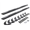 Go Rhino | V-Series V3 Aluminum Side Steps and Mounting Brackets Kit - Textured Black - Chevrolet / GMC 2014-2019