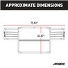 ARIES | Black Steel Grille Guard - Grand Cherokee 3.0L / 3.6L / 5.7L 2011-2020