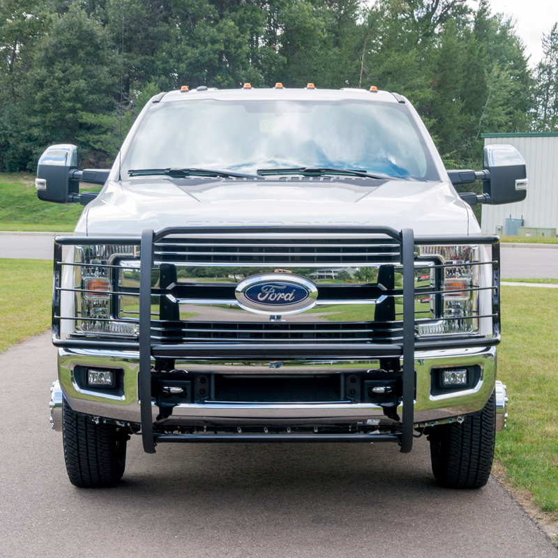 ARIES | Black Steel Grille Guard - F-250 / F-350 2017-2022