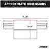 ARIES | Black Steel Grille Guard - Explorer 2.3T / 3.5L 2016-2019
