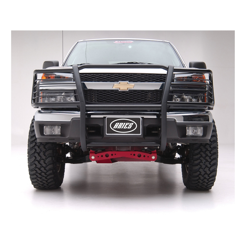 ARIES | Black Steel Grille Guard - Colorado / Canyon 2004-2014