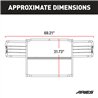ARIES | Black Steel Grille Guard - Frontier / Pathfinder 2005-2020