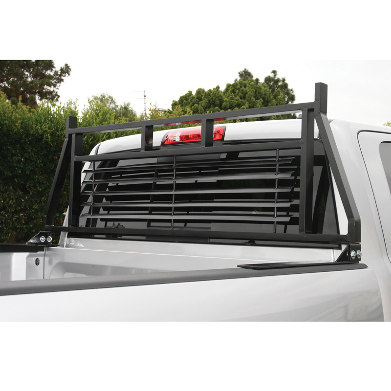 ARIES | Classic Black Steel Headache Rack - Chevrolet / Dodge / Ford / GMC 2000-2022