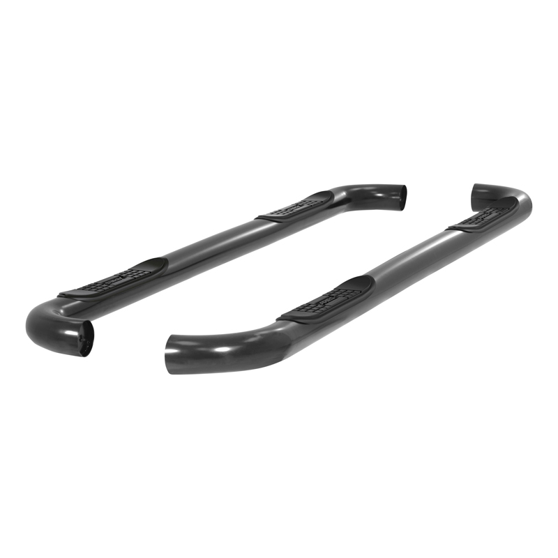 ARIES | 3in Round Black Steel Side Bars - Excursion / F-250 / F-350 2000-2016