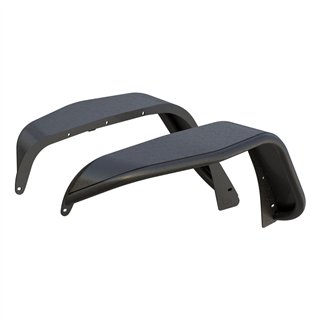ARIES | Black Aluminum Front Fender Flares - Wrangler (JK) Unlimited 3.6L / 3.8L 2007-2018