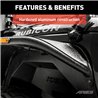 ARIES | Black Aluminum Front Fender Flares - Wrangler (JK) Unlimited 3.6L / 3.8L 2007-2018