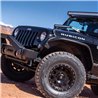ARIES | Black Aluminum Front Fender Flares - Wrangler (JK) Unlimited 3.6L / 3.8L 2007-2018