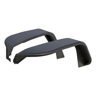 ARIES | Black Aluminum Front Fender Flares - Wrangler (JL) Unlimited 2018-2022