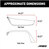 ARIES | Black Aluminum Front Fender Flares - Wrangler (JL) Unlimited 2018-2022