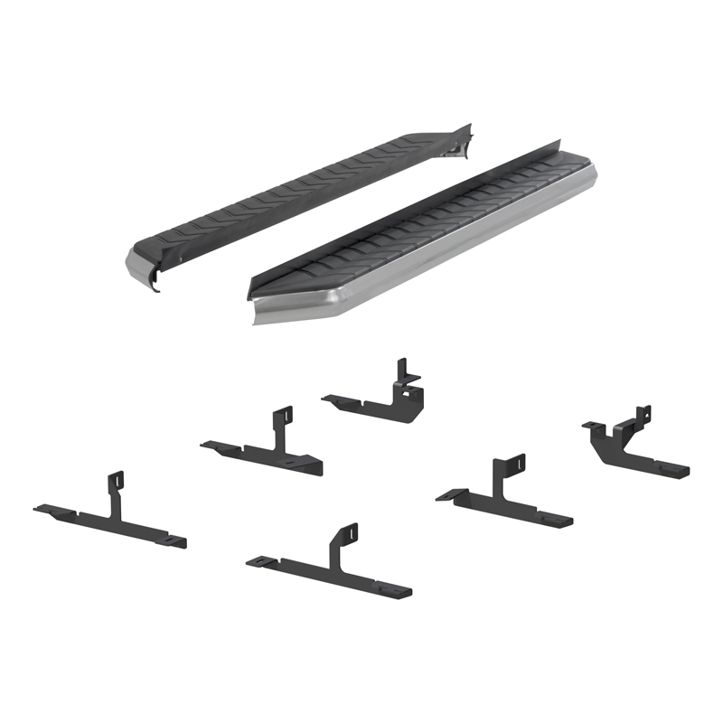 ARIES | AeroTread 5in x 67in Polished Stainless Running Boards - Equinox / Terrain 2018-2021