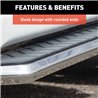 ARIES | AeroTread 5in x 67in Polished Stainless Running Boards - Equinox / Terrain 2018-2021