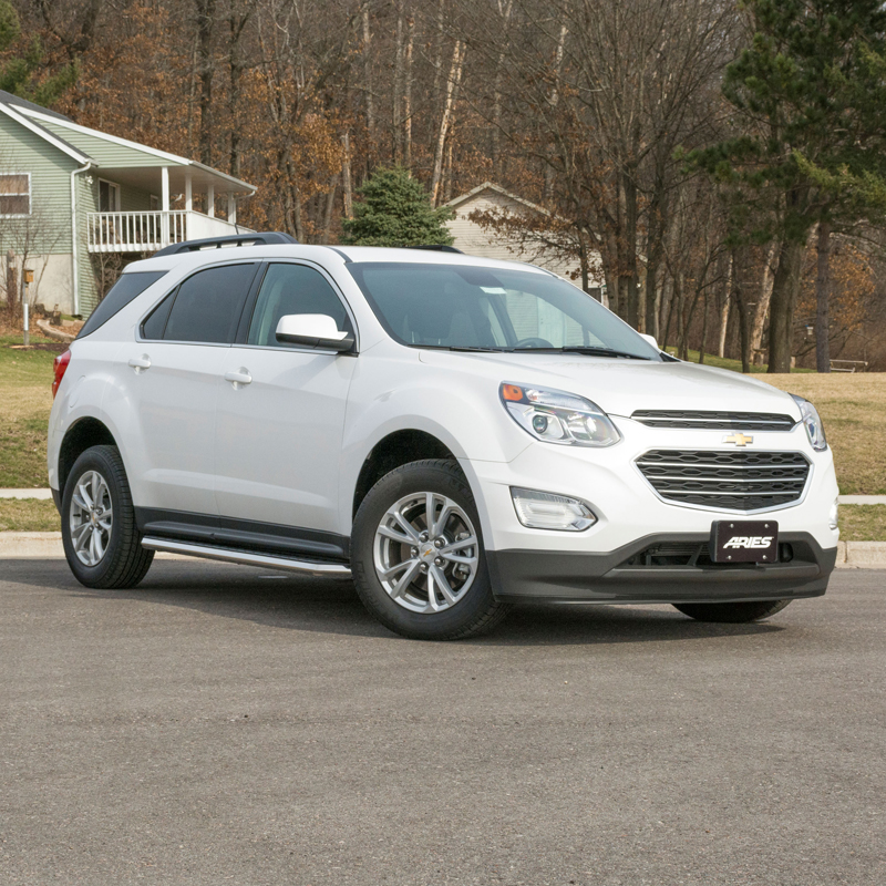 ARIES | AeroTread 5in x 67in Polished Stainless Running Boards - Equinox / Terrain 2018-2021