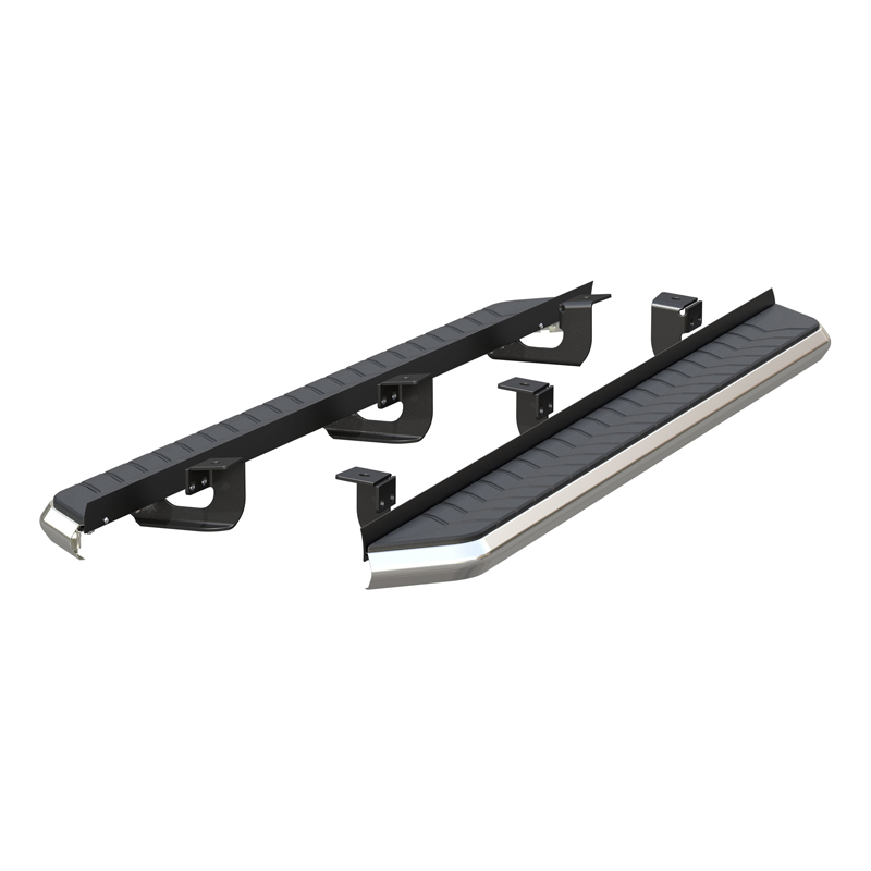 ARIES | AeroTread 5in x 73in Polished Stainless Running Boards - Explorer 2.3T / 3.0T / 3.3L 2020-2022