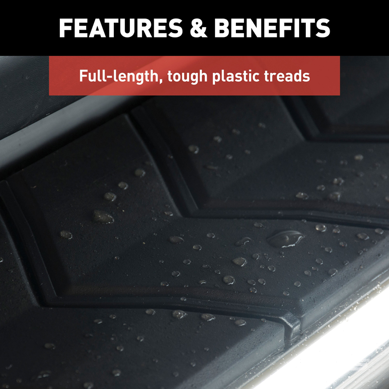 ARIES | AeroTread 5in x 73in Polished Stainless Running Boards - Explorer 2.3T / 3.0T / 3.3L 2020-2022