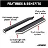 ARIES | AeroTread 5in x 70in Polished Stainless Running Boards (No Brackets) - Acura / Ford / Honda / Hyundai / Jeep / Nissan / 