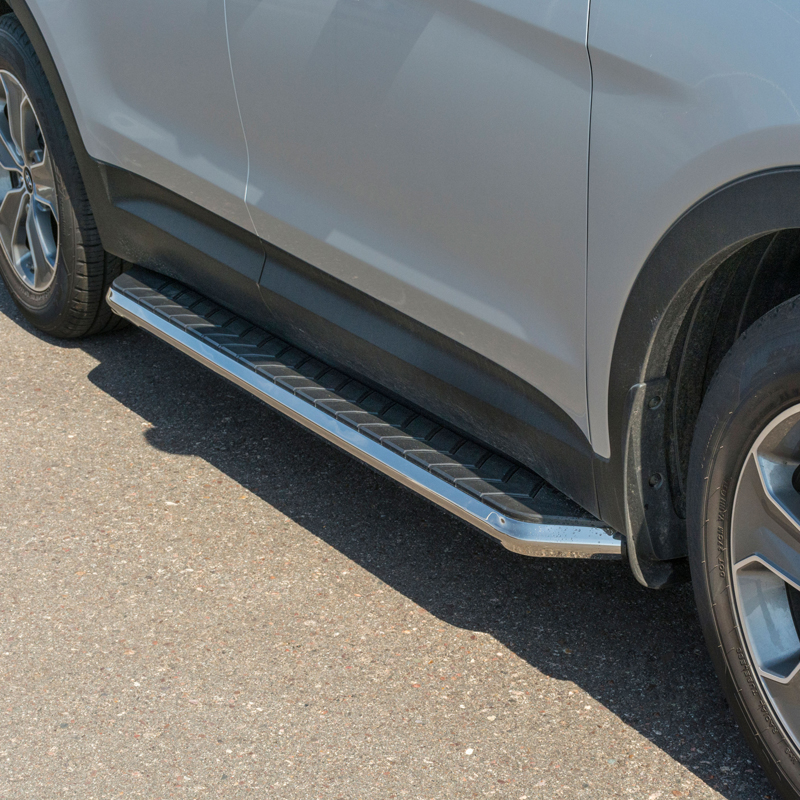 ARIES | AeroTread 5in x 70in Polished Stainless Running Boards (No Brackets) - Acura / Ford / Honda / Hyundai / Jeep / Nissan / 