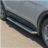 ARIES | AeroTread 5in x 70in Polished Stainless Running Boards (No Brackets) - Acura / Ford / Honda / Hyundai / Jeep / Nissan / 