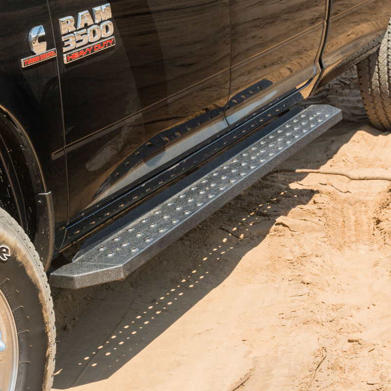 ARIES | RidgeStep 6-1/2in x 53in Steel Running Boards - Ram 1500 / Classic / 2500 / 3500 2009-2022