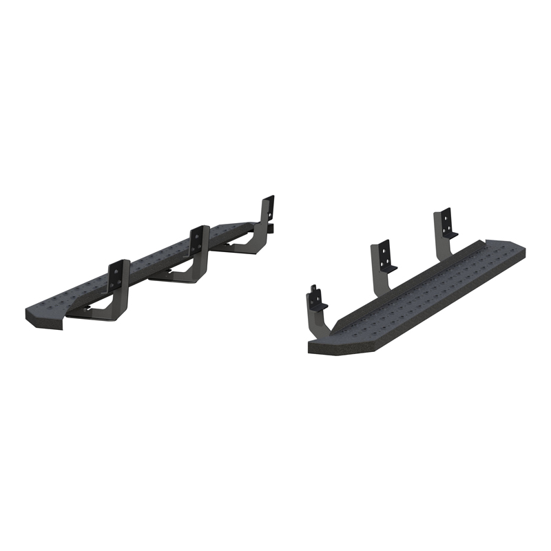 ARIES | RidgeStep 6-1/2in x 75in Black Steel Running Boards - Ram 1500 / Classic 2009-2022