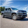 ARIES | RidgeStep 6-1/2in x 85in Black Steel Running Boards - Colorado / Canyon 2015-2022