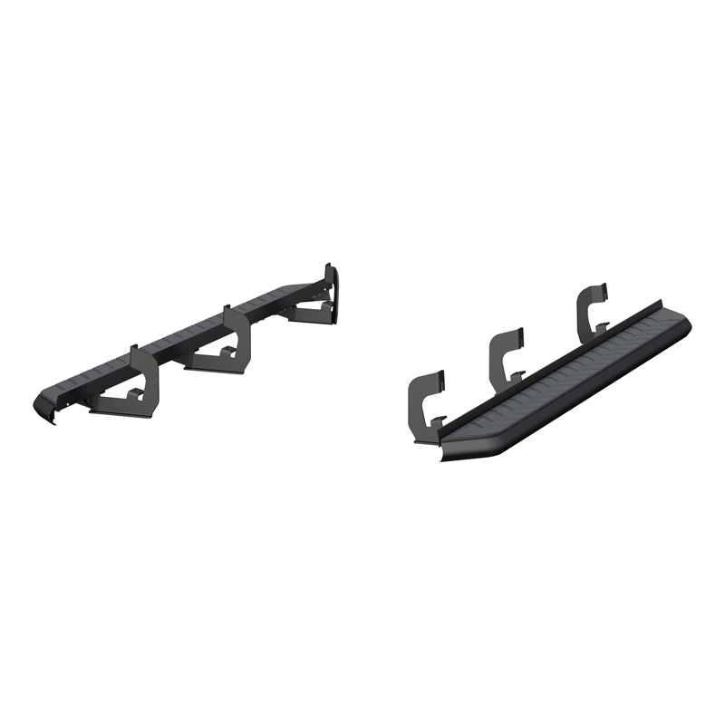 ARIES | AeroTread 5in x 76in Black Stainless Running Boards - Escalade / TahoeYukon 2007-2020