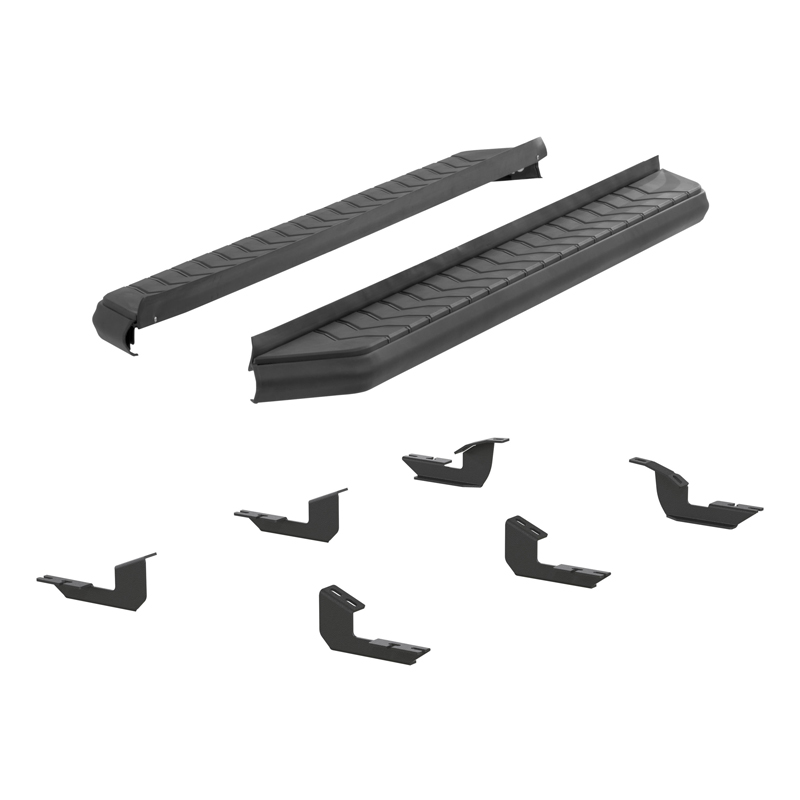ARIES | AeroTread 5in x 67in Black Stainless Running Boards - 4Runner 4.0L 2014-2021