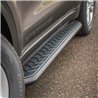 ARIES | AeroTread 5in x 73in Black Stainless Running Boards - Durango 3.6L / 5.7L / 6.4L 2011-2018