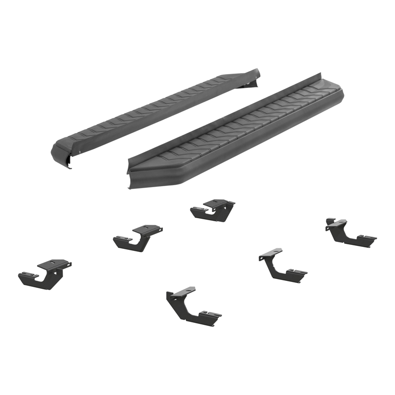 ARIES | AeroTread 5in x 73in Black Stainless Running Boards - Durango 3.6L / 5.7L / 6.4L 2011-2018