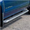 ARIES | AdvantEDGE 5-1/2in x 75in Chrome Aluminum Side Bars - Chevrolet / GMC 2005-2020
