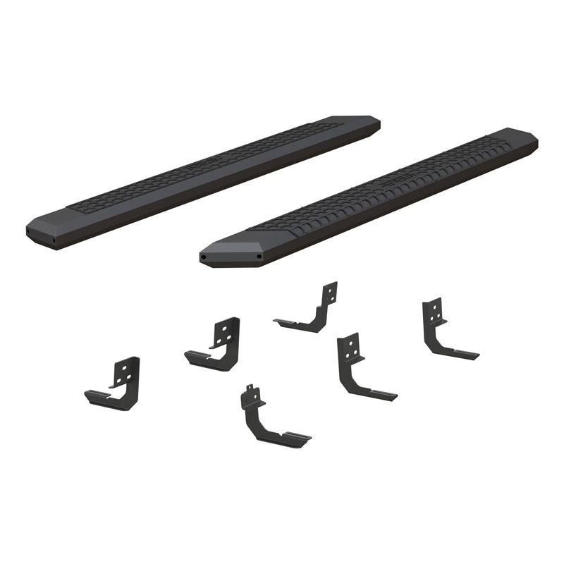 ARIES | AdvantEDGE 5-1/2in x 75in Black Aluminum Side Bars - Ram 1500 / Classic 2009-2022