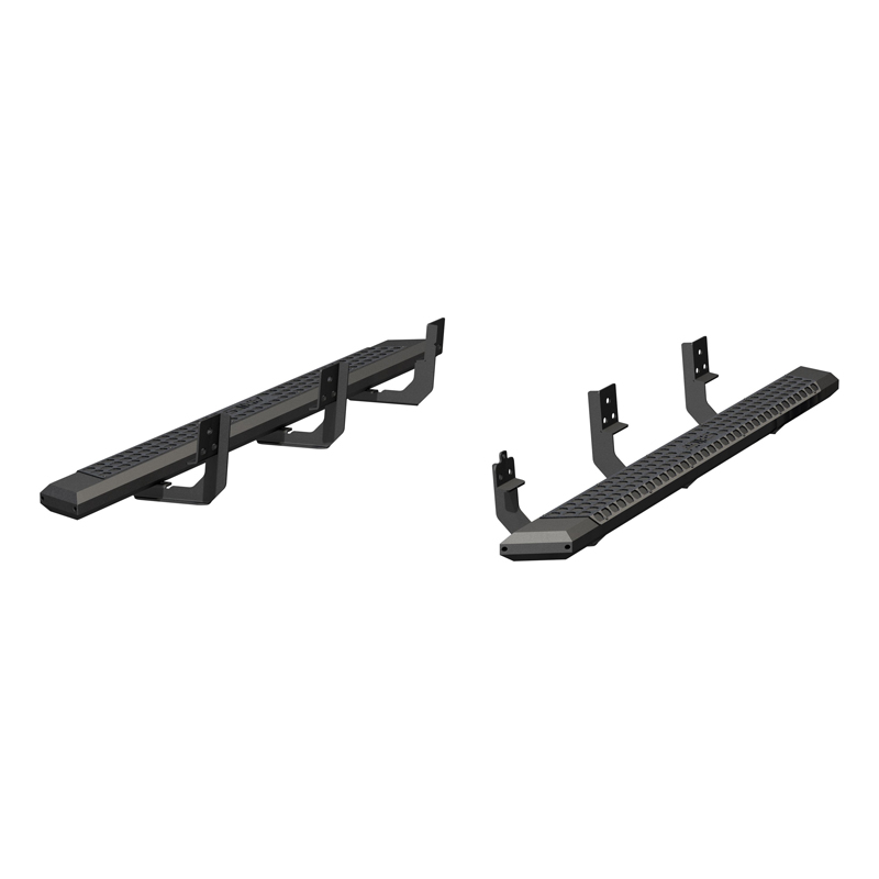 ARIES | AdvantEDGE 5-1/2in x 85in Black Aluminum Side Bars - Ram 1500 / Classic / 2500 / 3500 2009-2022