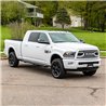 ARIES | AdvantEDGE 5-1/2in x 91in Black Aluminum Side Bars - Ram 2500 / 3500 2009-2022