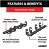 ARIES | AdvantEDGE 5-1/2in x 91in Black Aluminum Side Bars - Ram 1500 2019-2022